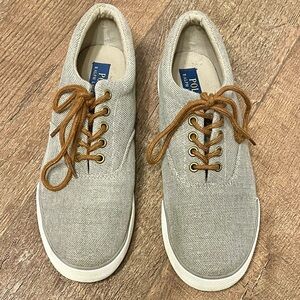 Polo Ralph Lauren Men’s Burlap Canvas Casual Sneakers Size 9.5D